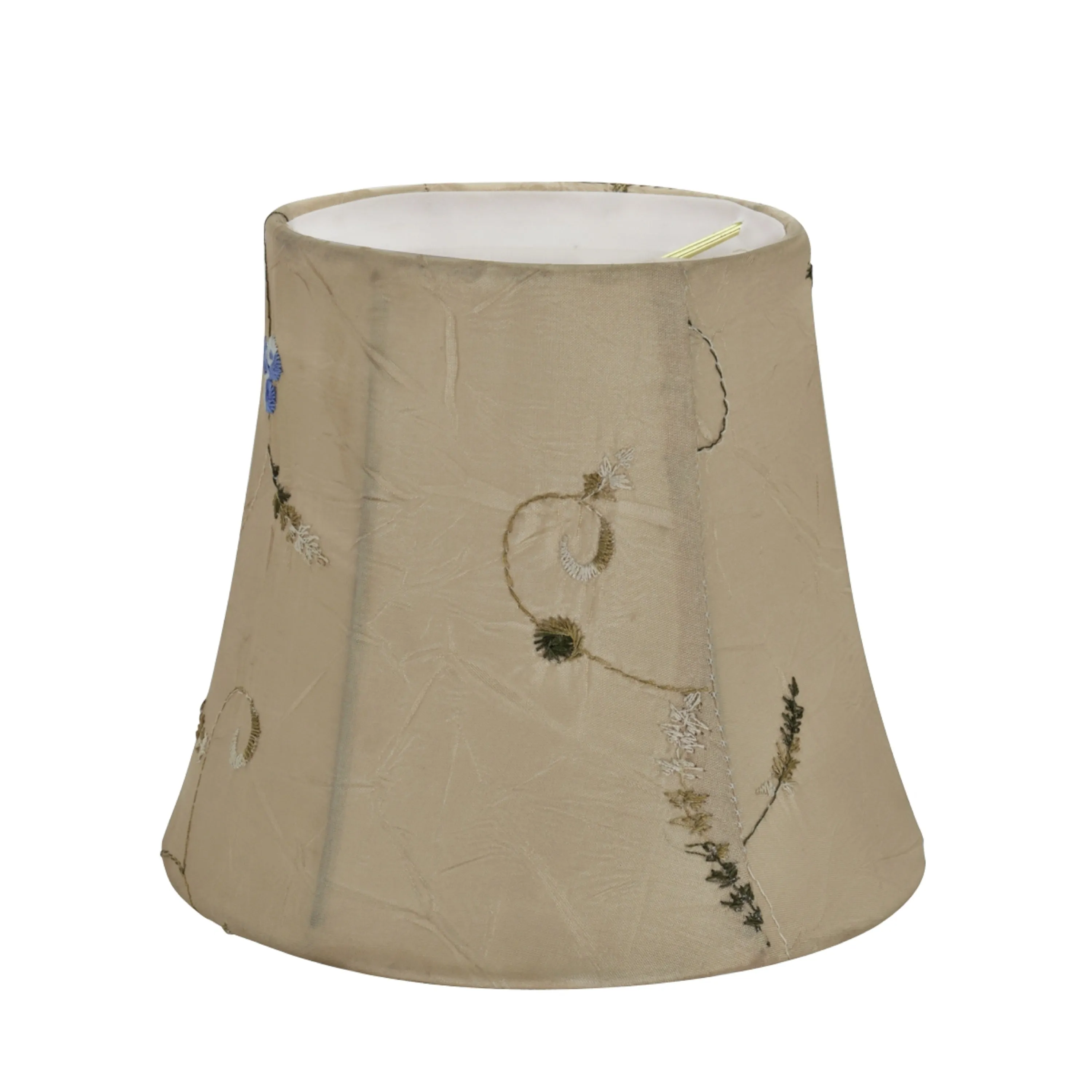 # 30393-X  Bell Shape ClipOn Lamp Shade, Gold,  4"x6"x5"