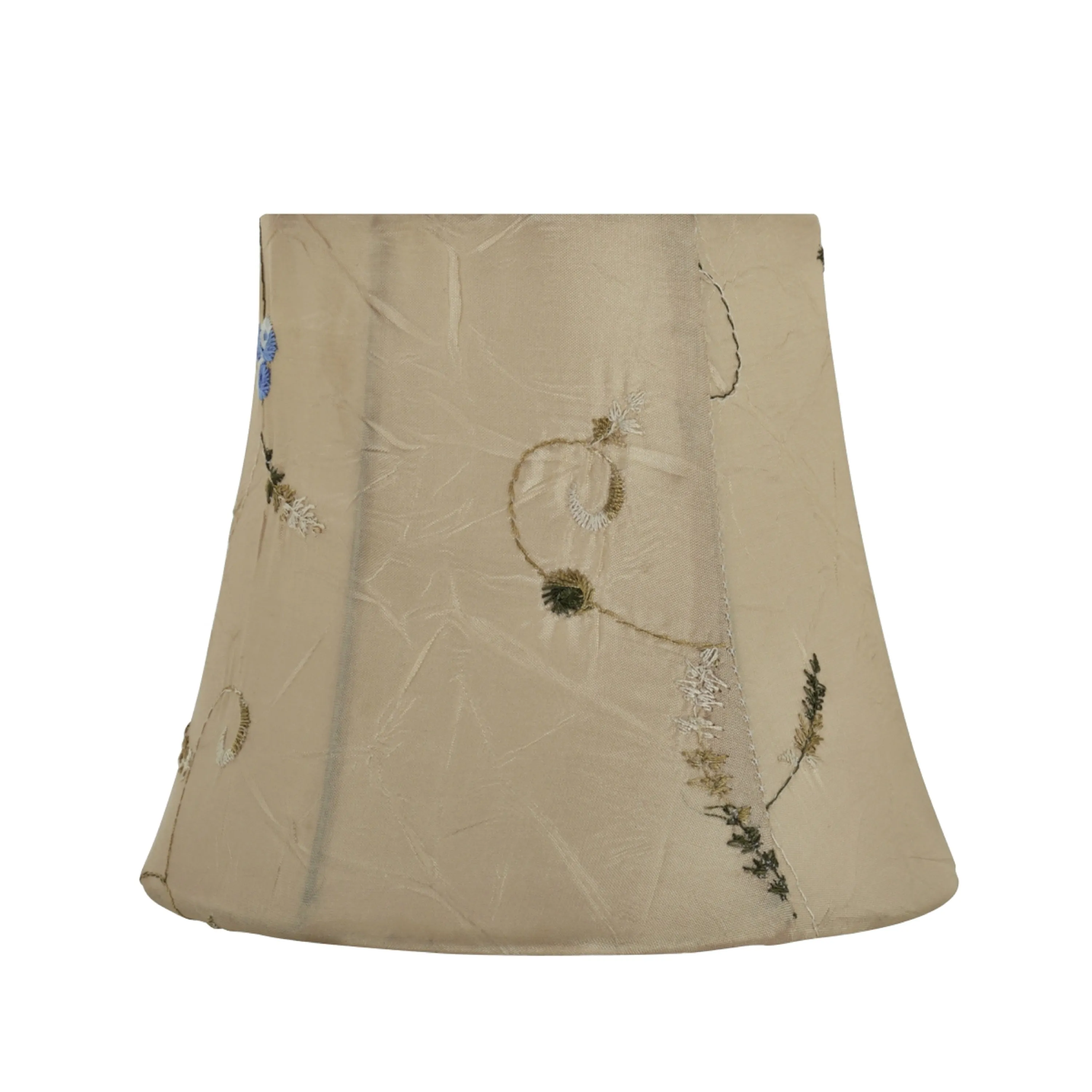 # 30393-X  Bell Shape ClipOn Lamp Shade, Gold,  4"x6"x5"