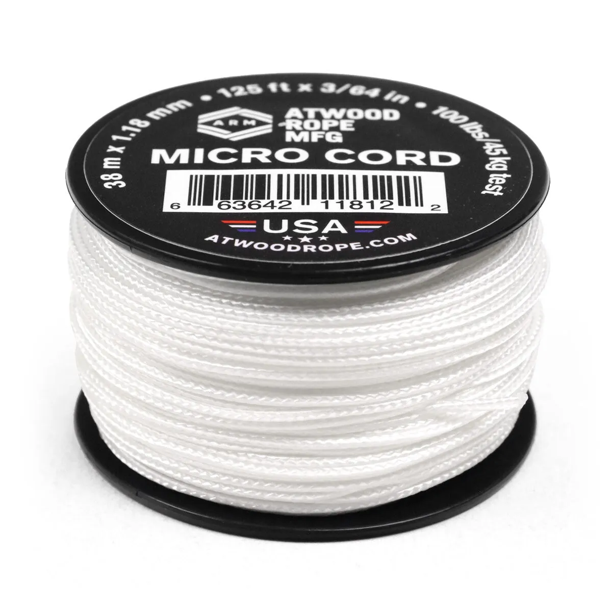 1.18mm Micro Cord - White