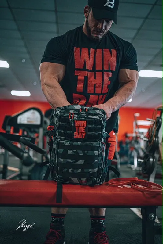 35L Backpack Splinter Camo Red