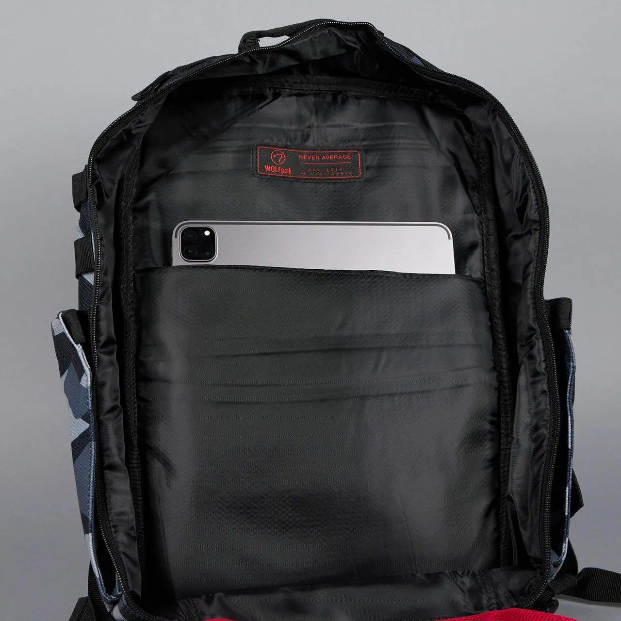 35L Backpack Splinter Camo Red