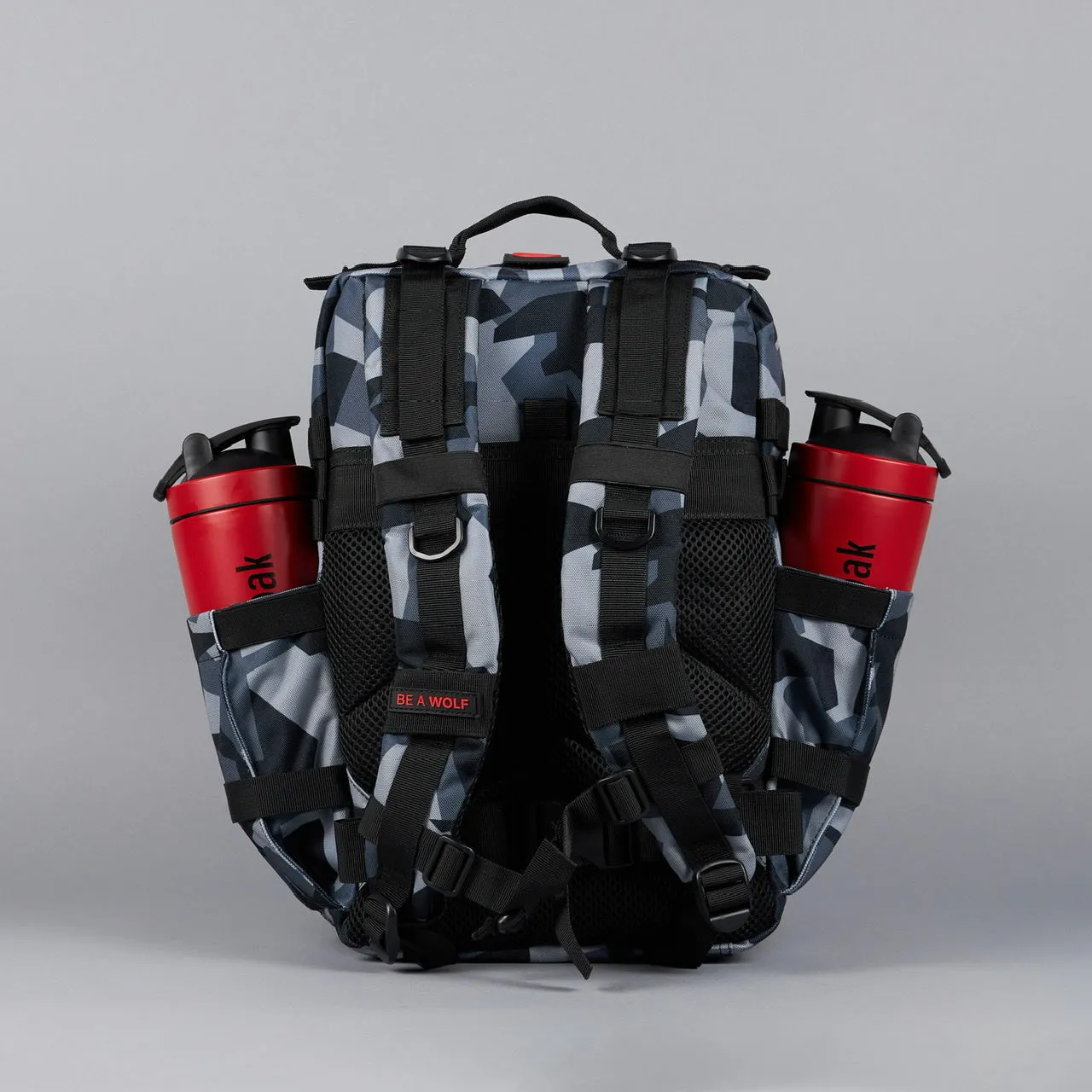 35L Backpack Splinter Camo Red