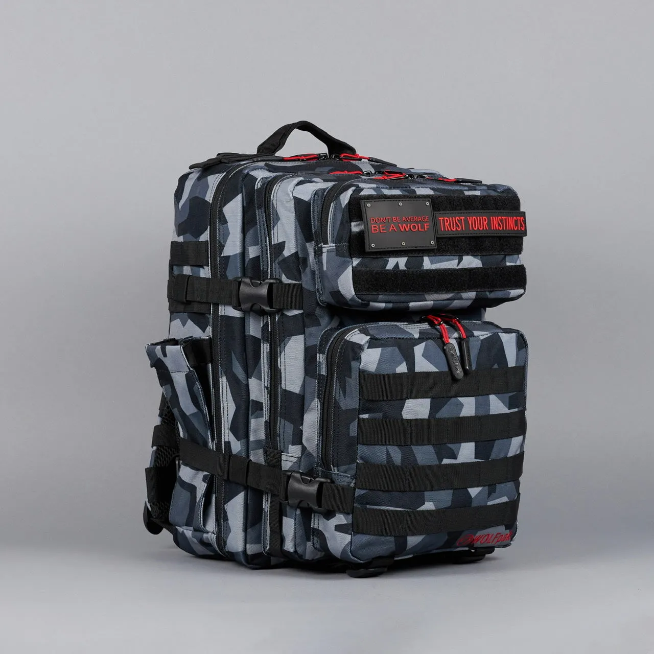 35L Backpack Splinter Camo Red