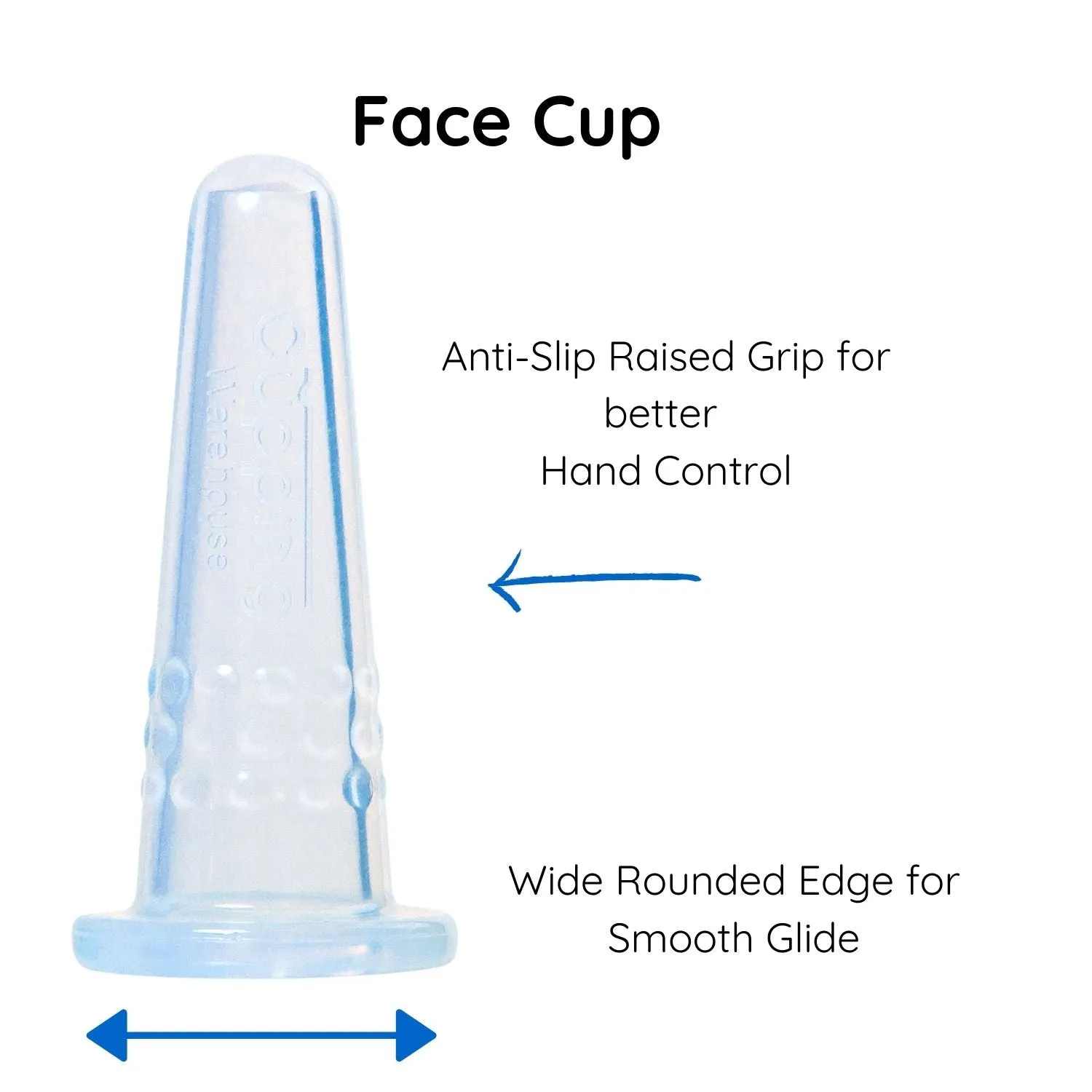 4 Face GRIP DEEP PRO 6570 Professional Harder Silicone Cups