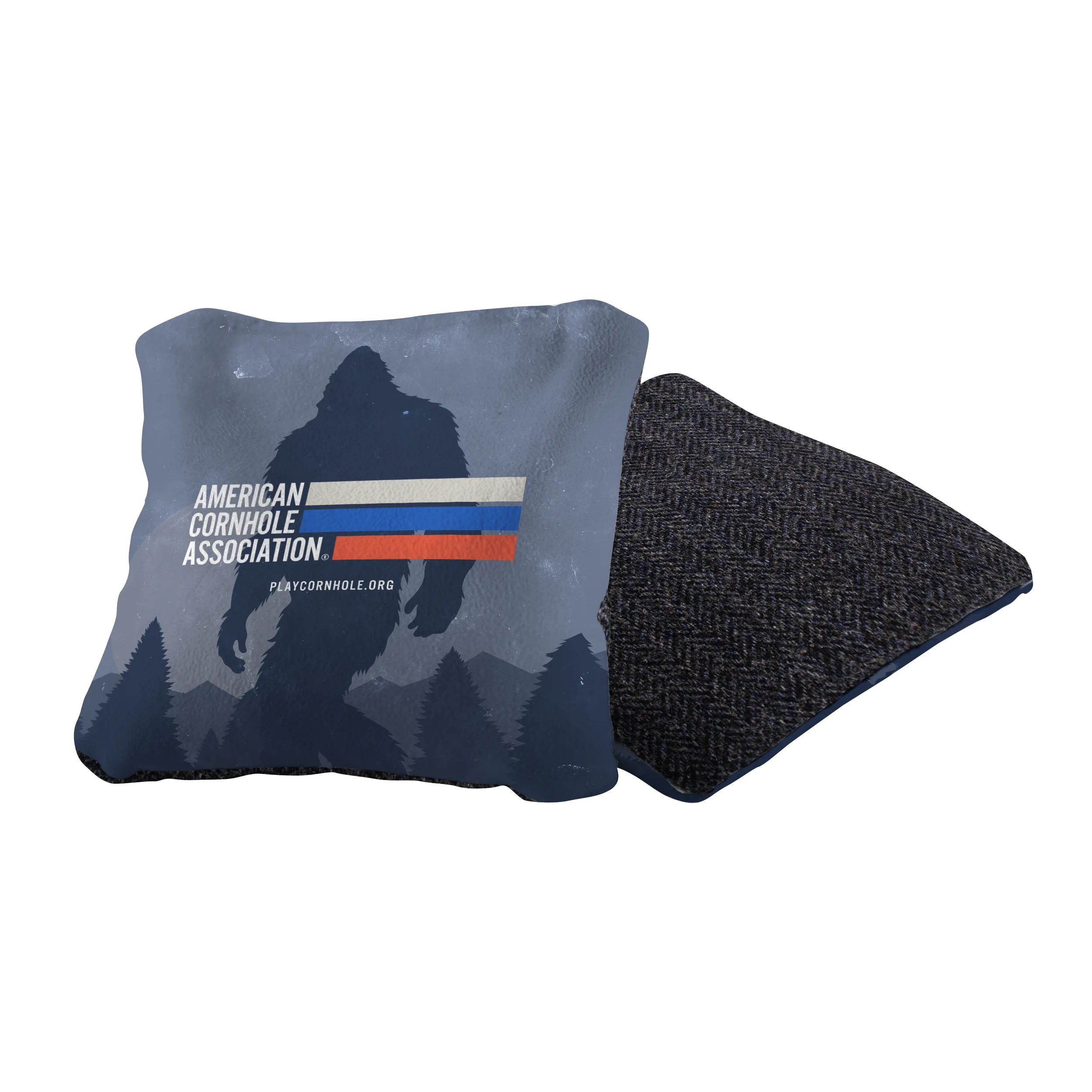 ACA Retro Stripes Sasquatch Scene Synergy Soft Cornhole Bags