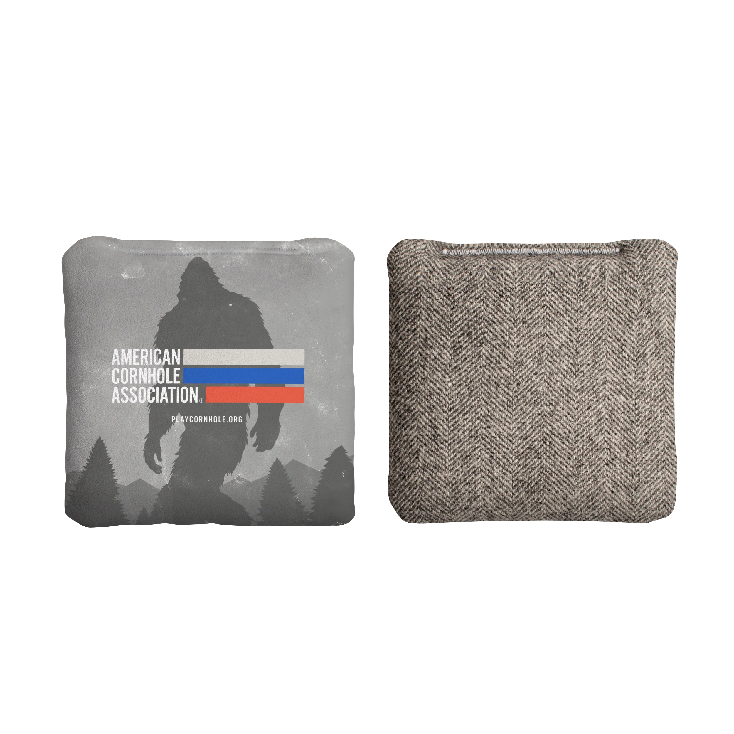 ACA Retro Stripes Sasquatch Scene Synergy Soft Cornhole Bags