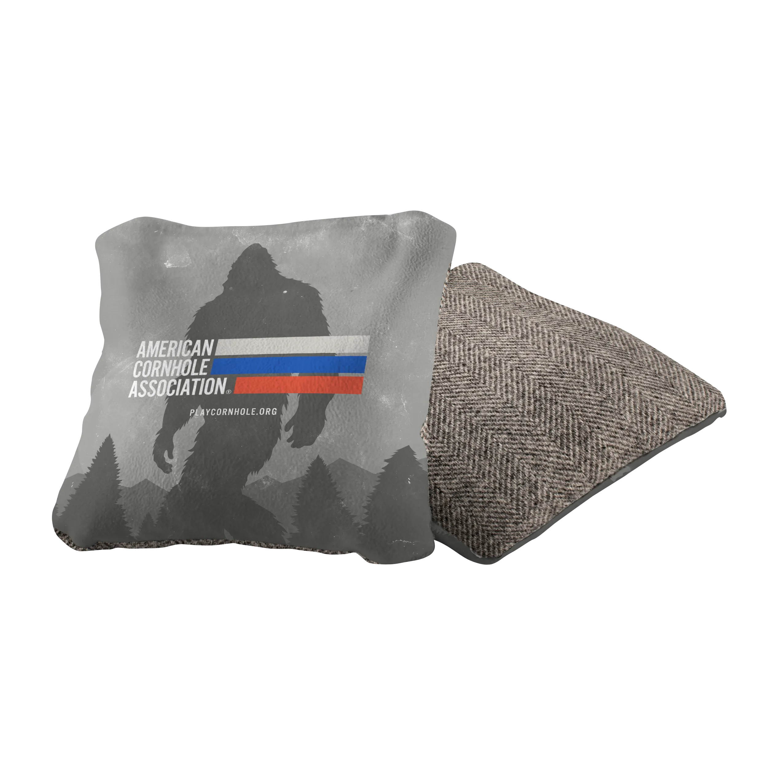 ACA Retro Stripes Sasquatch Scene Synergy Soft Cornhole Bags