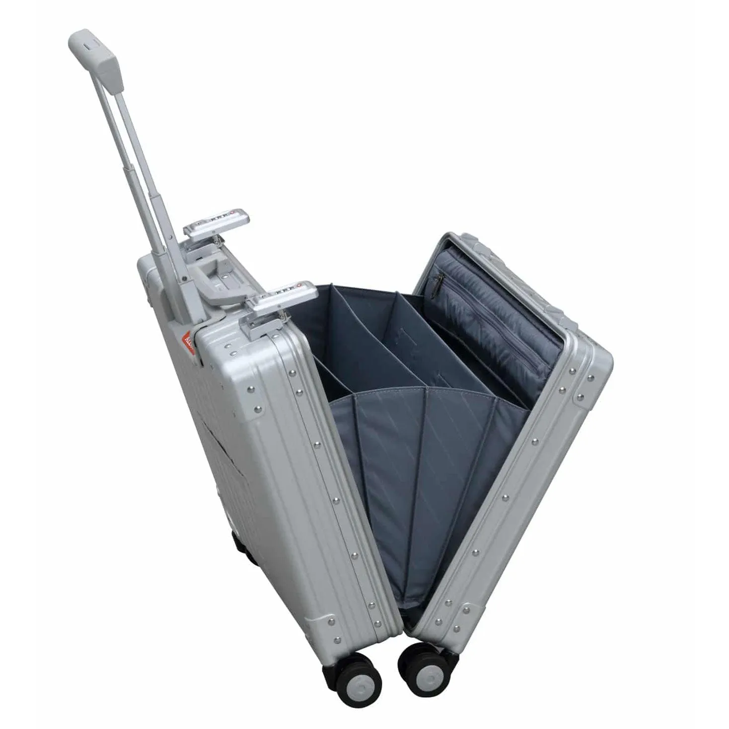 Aleon Aircraft Grade Aluminum 17″ Wheeled Business Case