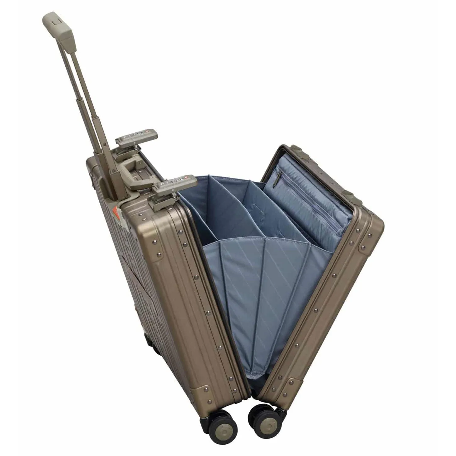 Aleon Aircraft Grade Aluminum 17″ Wheeled Business Case
