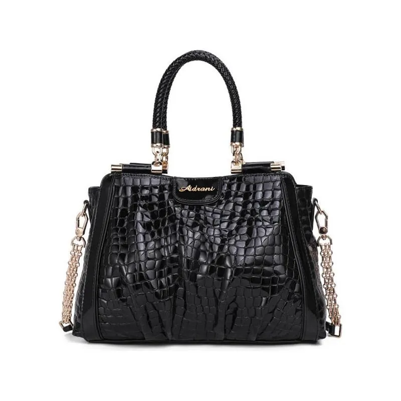 AlliLuxe Exotic Leather Shoulderbag