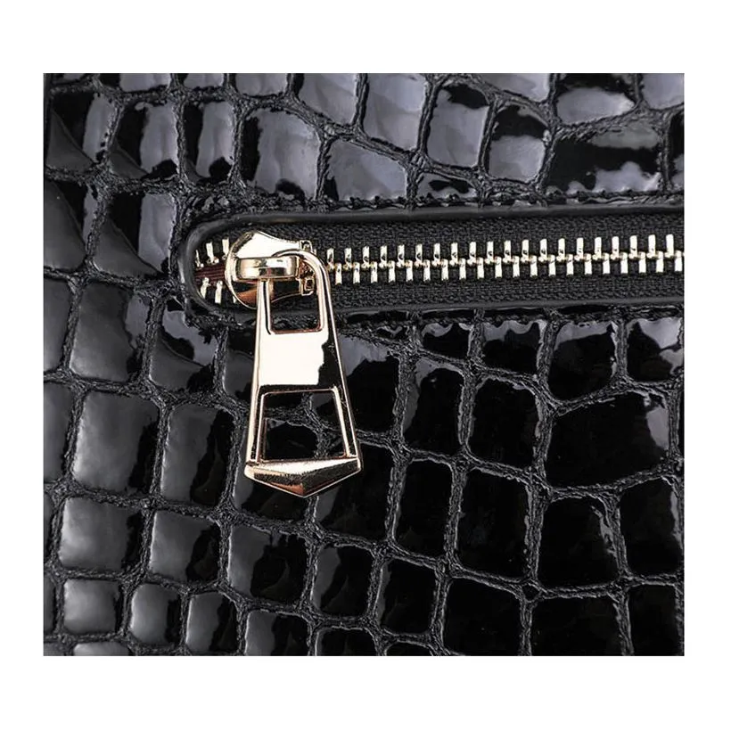 AlliLuxe Exotic Leather Shoulderbag