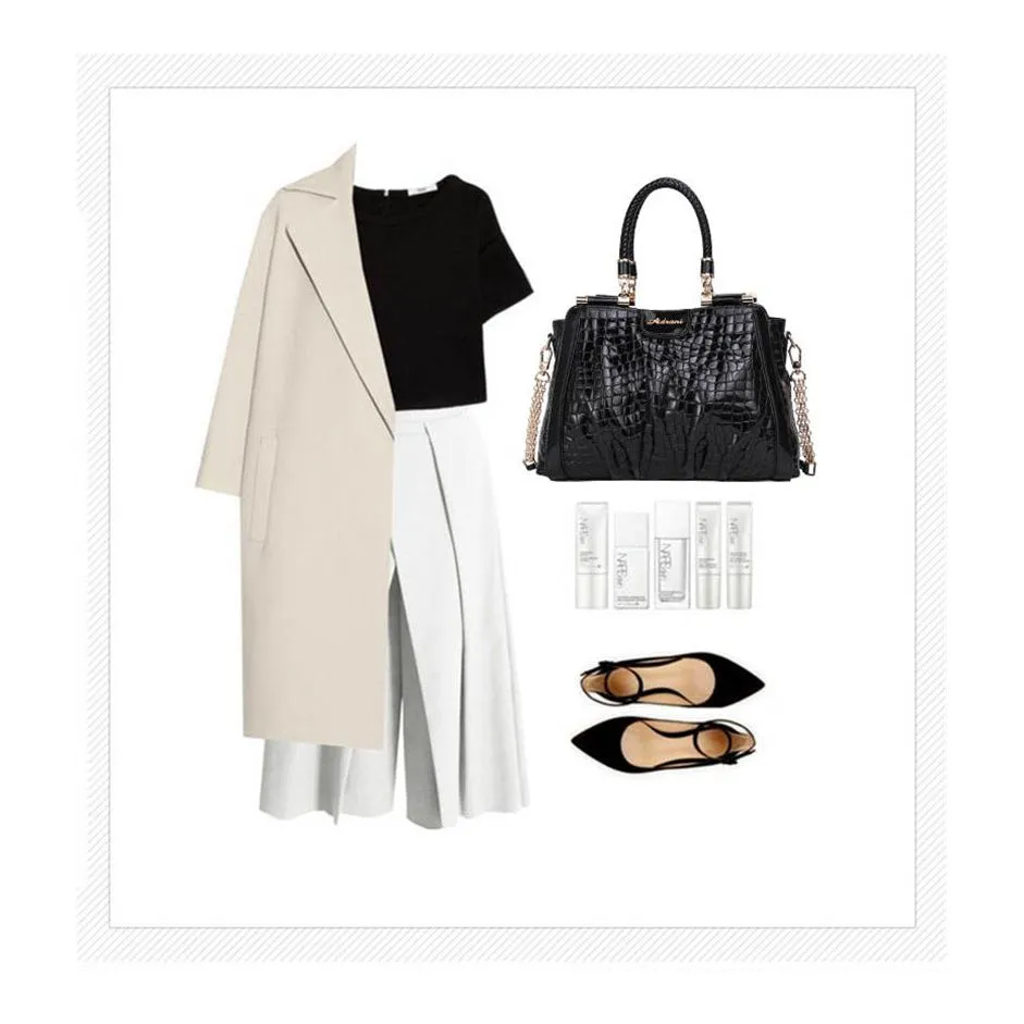 AlliLuxe Exotic Leather Shoulderbag