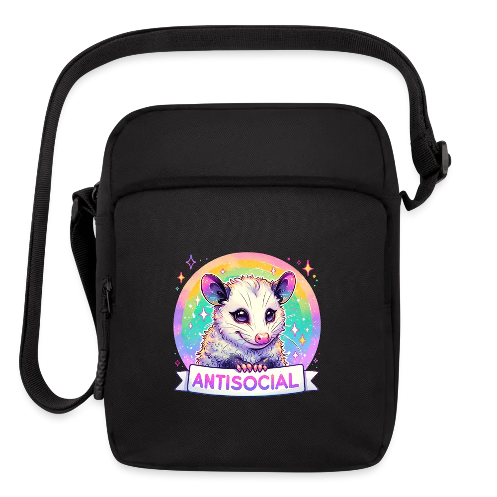 Anti-Social Opossum Upright Crossbody Bag