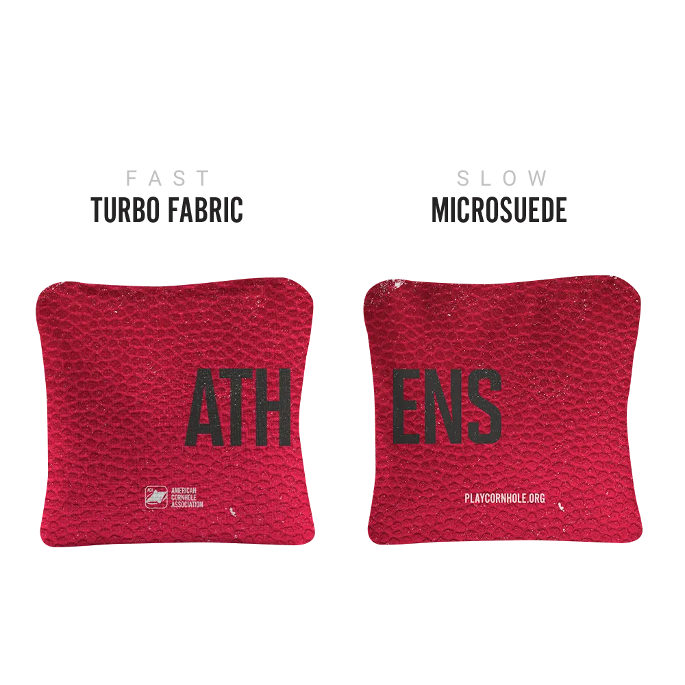 Athens Campus Gameday Synergy Pro Cornhole Bags