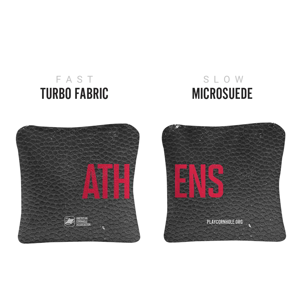 Athens Campus Gameday Synergy Pro Cornhole Bags