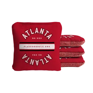 Atlanta Football Gameday Vintage Synergy Soft Cornhole Bags