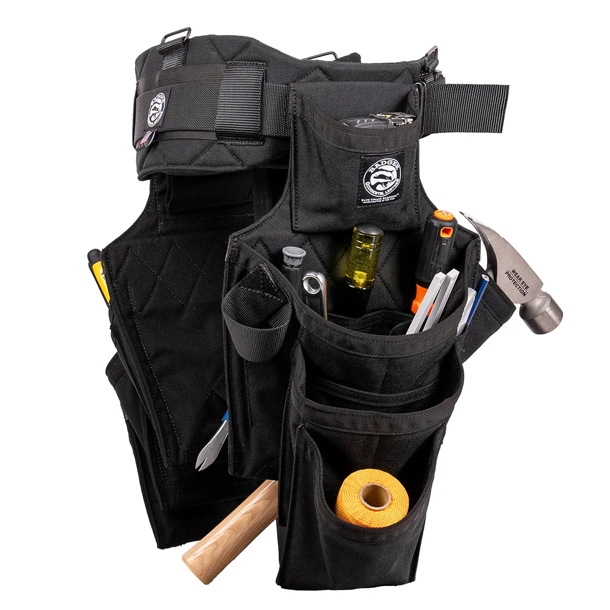 Badger by Occidental Leather 463130 LG Framer Set - Black
