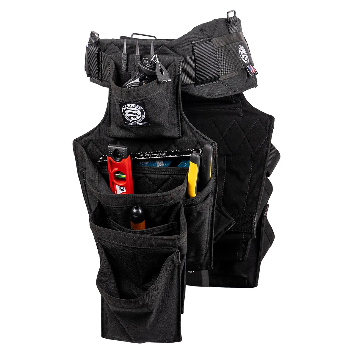 Badger by Occidental Leather 463130 LG Framer Set - Black
