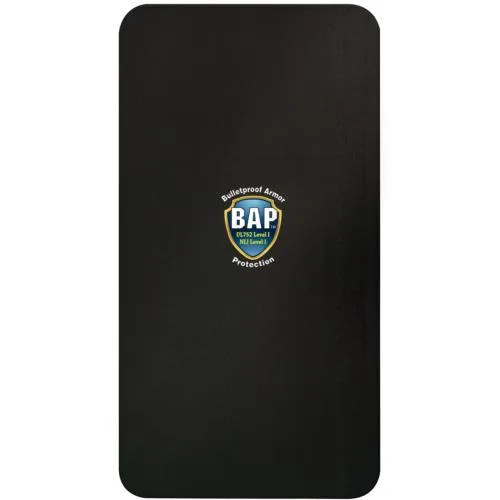 BAP™ Level 1 Bullet Resistant Ballistic Plate Large 10 x 19