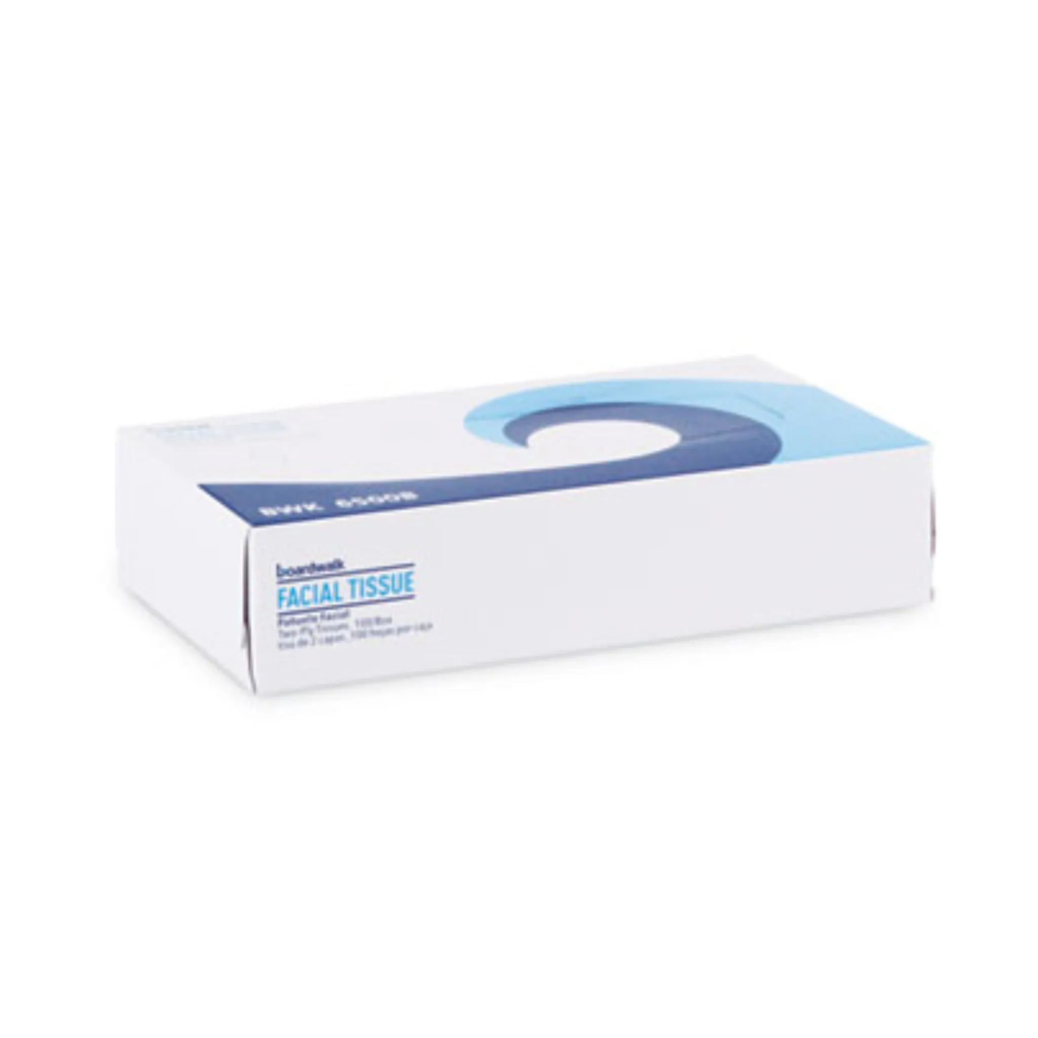 BOARDWALK BWK6500B Office Packs Facial Tissue, 2-Ply, White, Flat Box, Carton of 30 Boxes