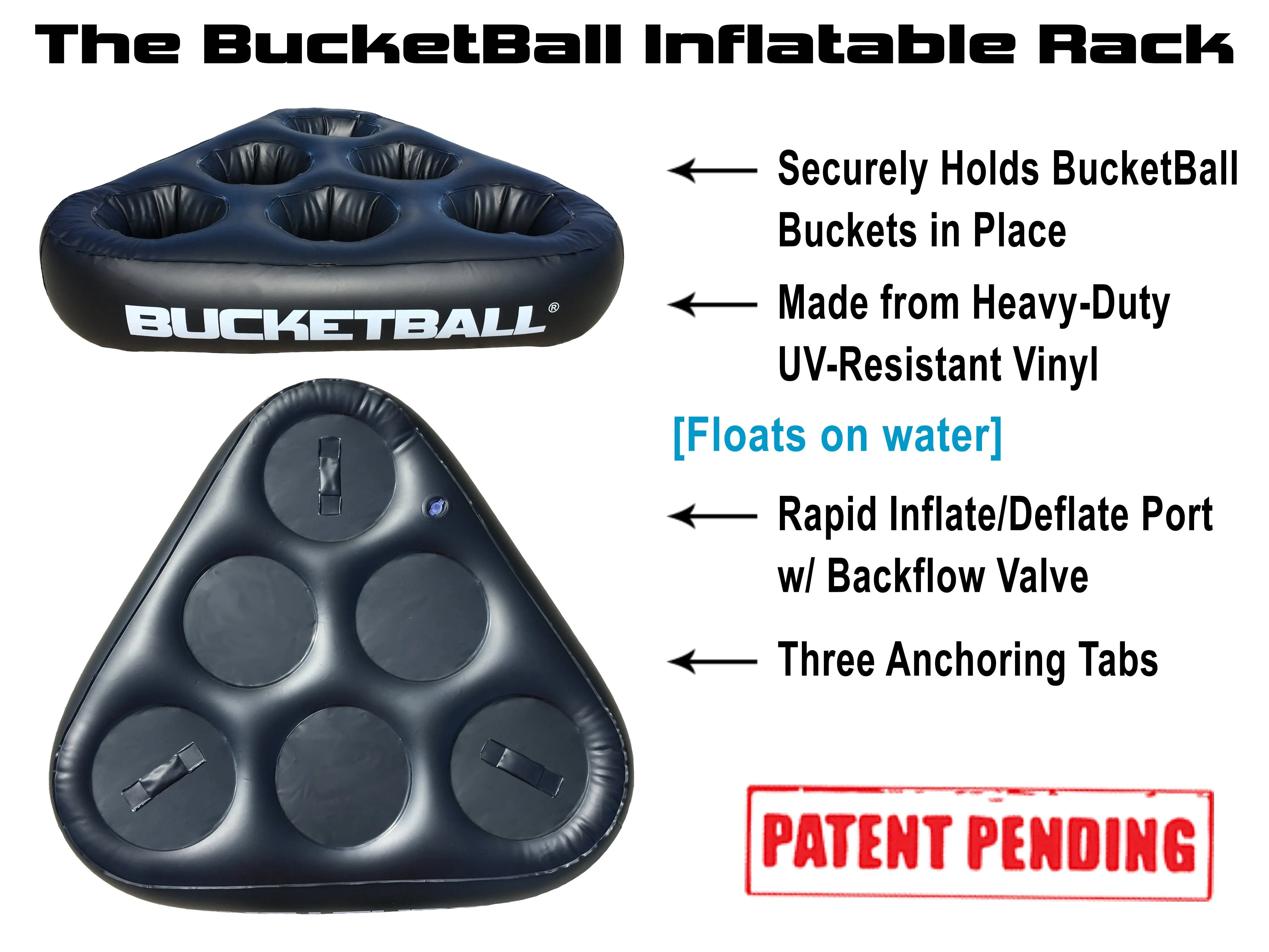BucketBall - Team Color Edition - Party Pack (Light Blue/Light Blue)
