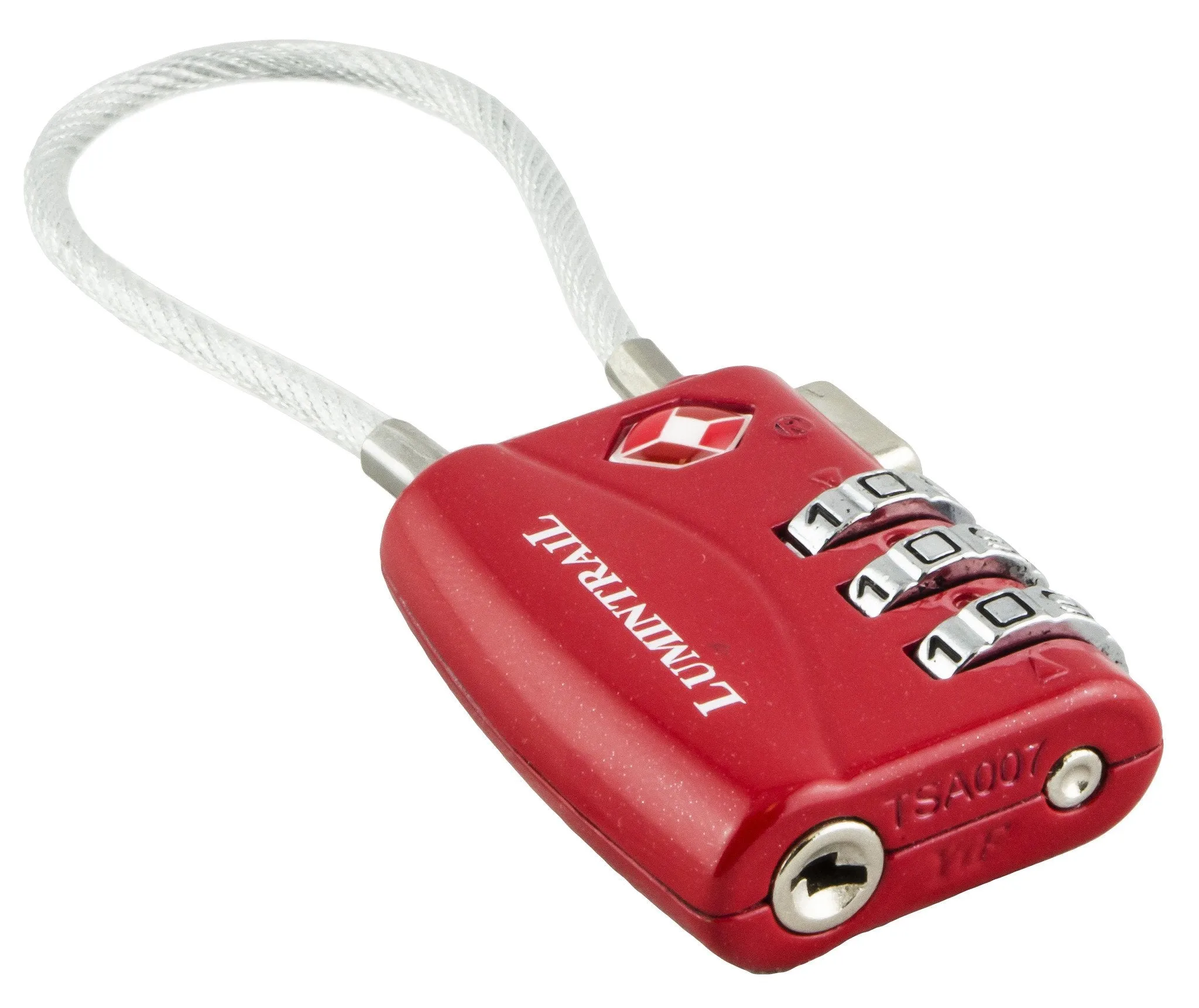 Cable Travel Lock, TSA Approved with 3 Digit Combination