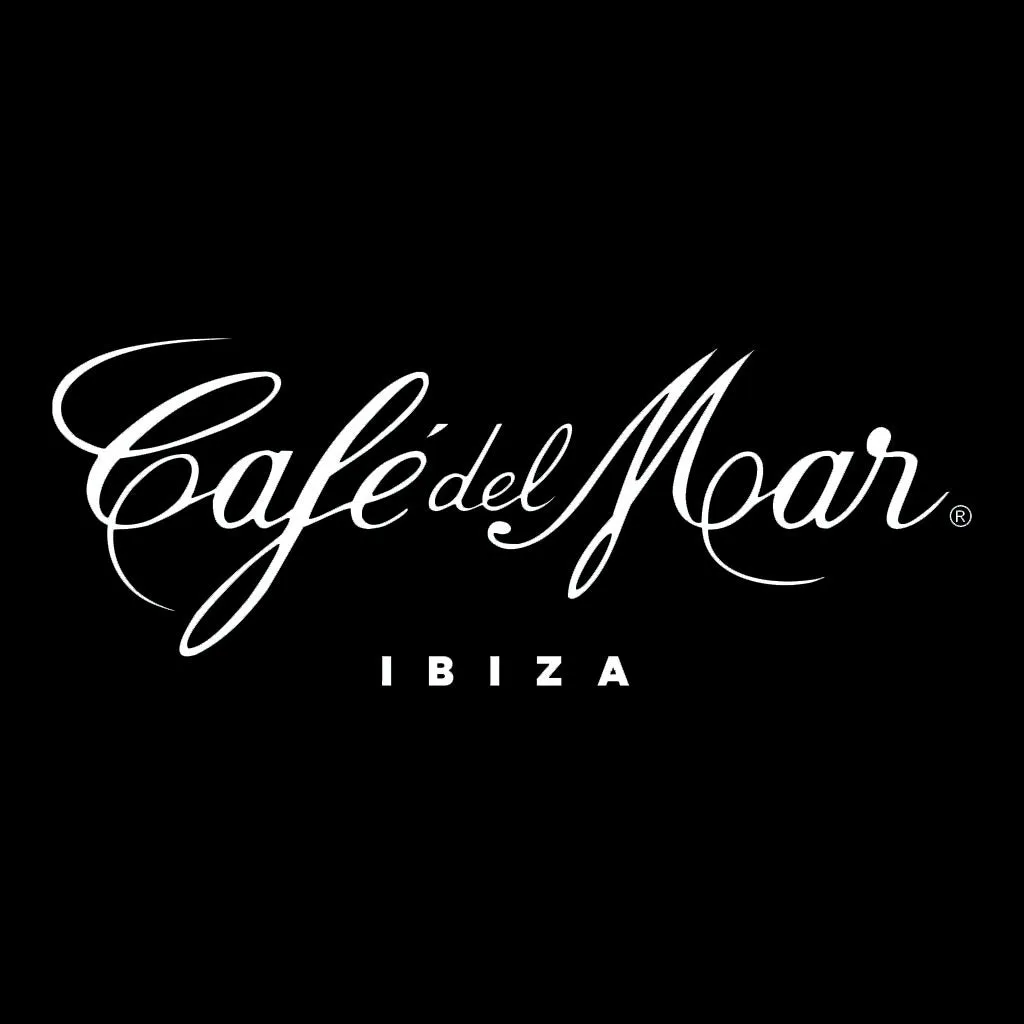Café del Mar Ibiza White Logo Retro Messenger Bag