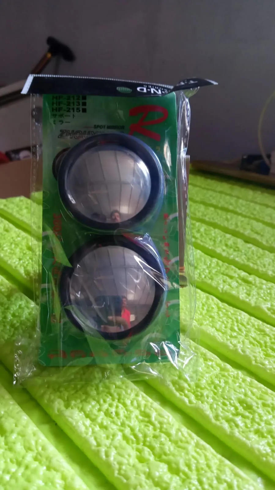 Car Blind Spot Side Mirror Round HD Glass Blindspot Mirror Convex Rear View Mirror,Car Mirror Accessories Suitable to All Cars, Frameless Design (2 Pcs Set)