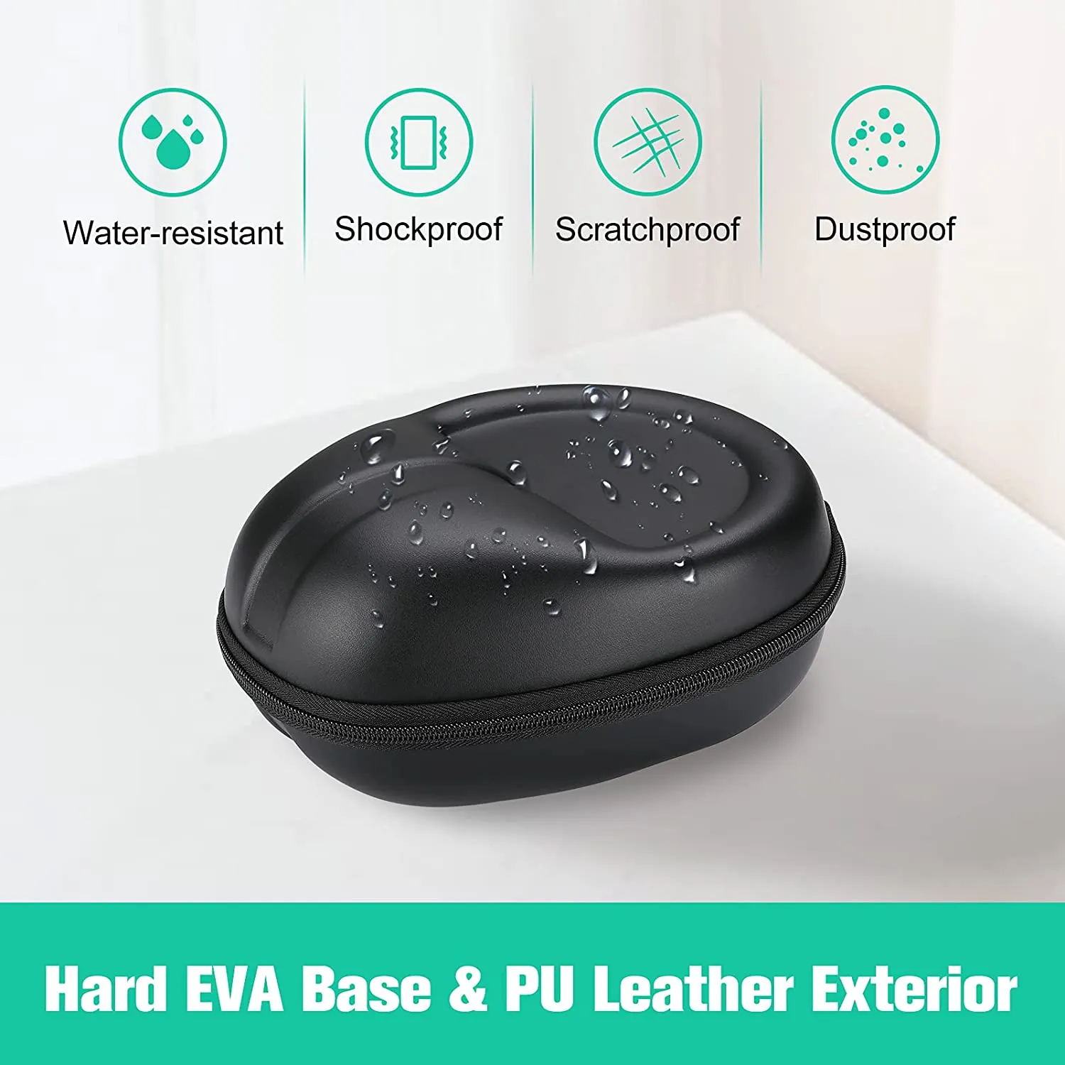 (CASE ONLY) Hard Shell Headphone Case for Over Ear Headphones | ProCase