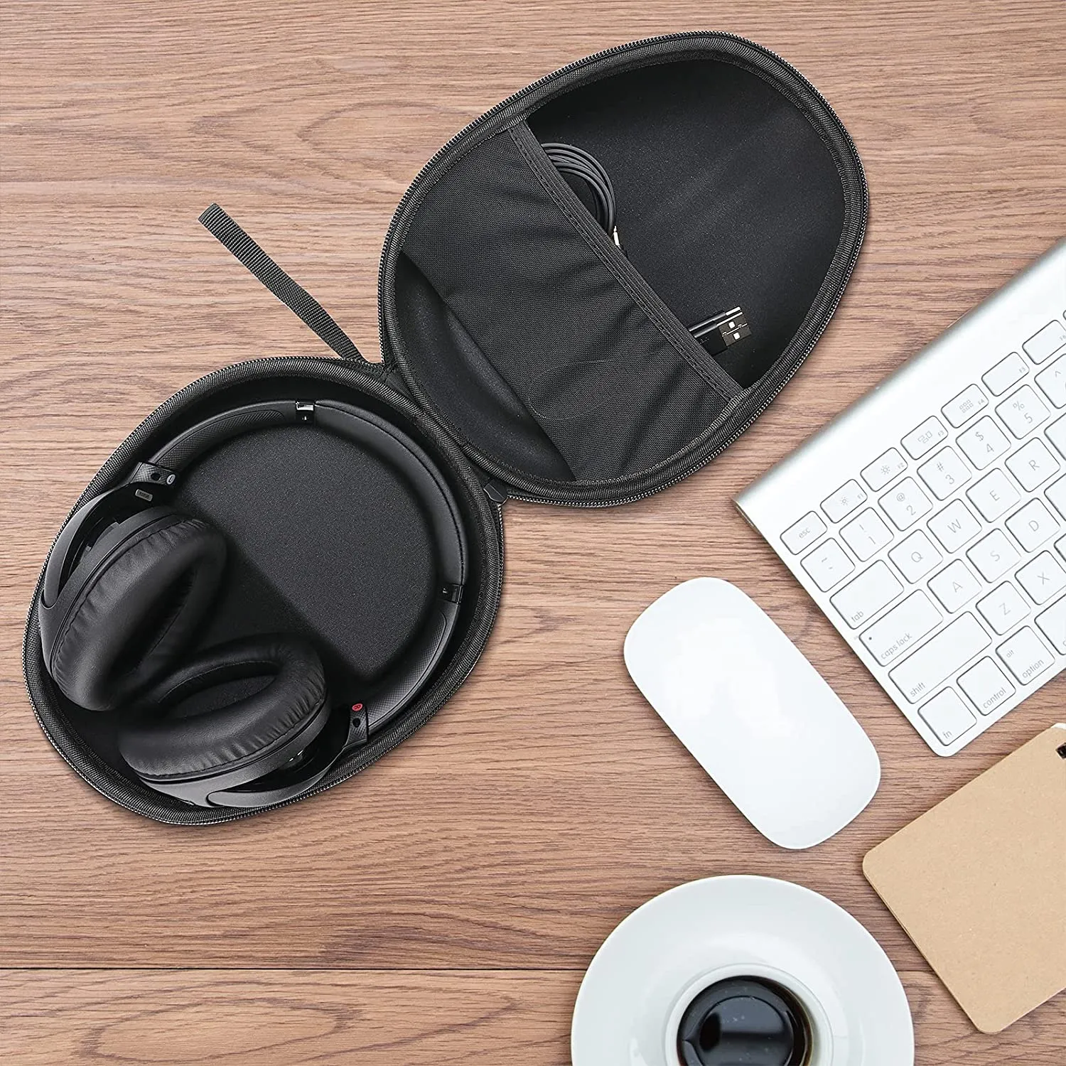 (CASE ONLY) Hard Shell Headphone Case for Over Ear Headphones | ProCase