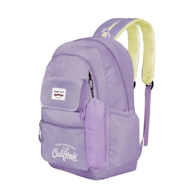 clouds love School Backpacks for Teen Girls - Laptop Backpacks 15.6 Inch College Cute Bookbag Anti Theft Women Casual Daypack (Purple)