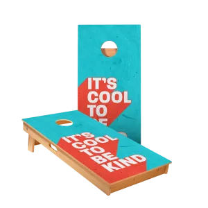 Cool To Be Kind Star Cornhole Boards