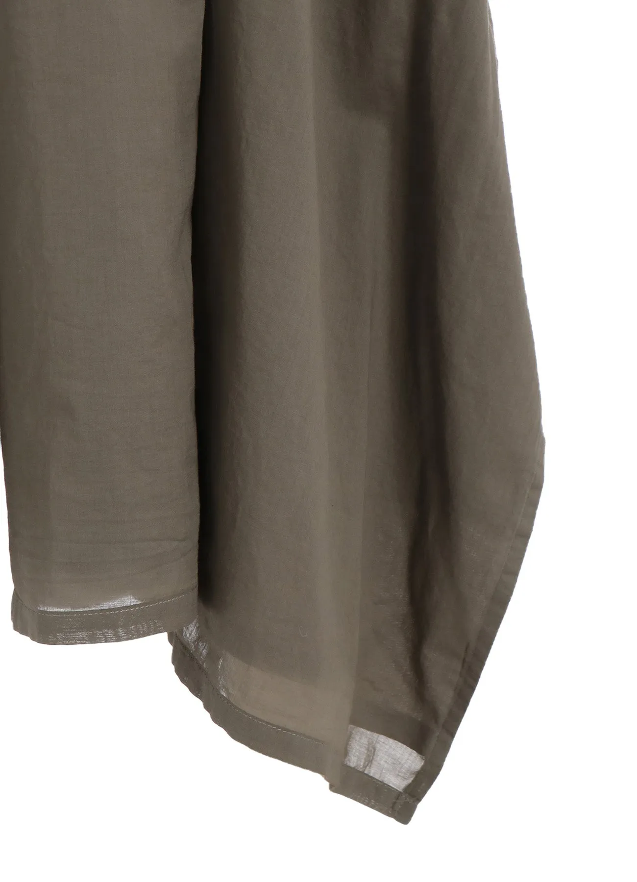COTTON LAWN GARMENT DYE ELASTIC PANTS