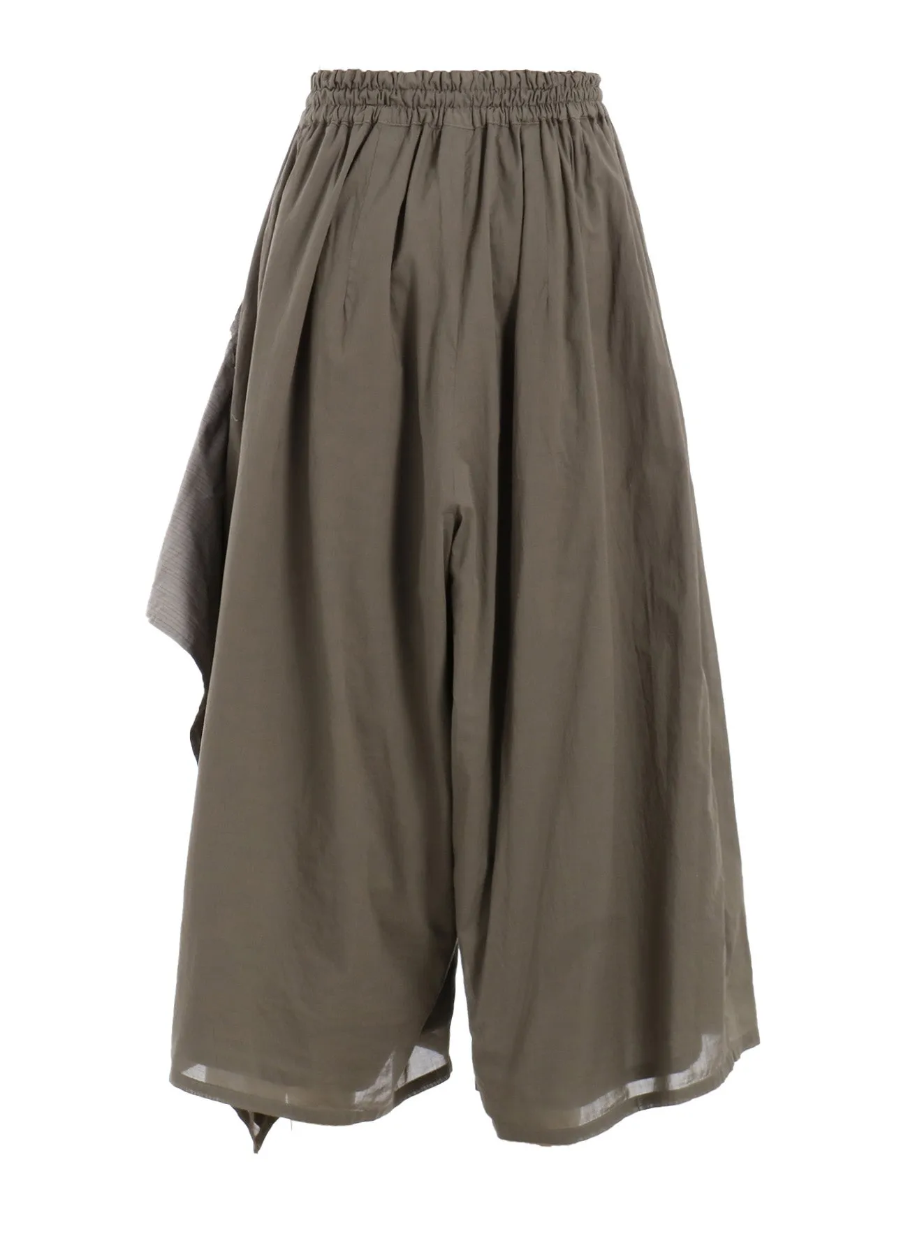 COTTON LAWN GARMENT DYE ELASTIC PANTS