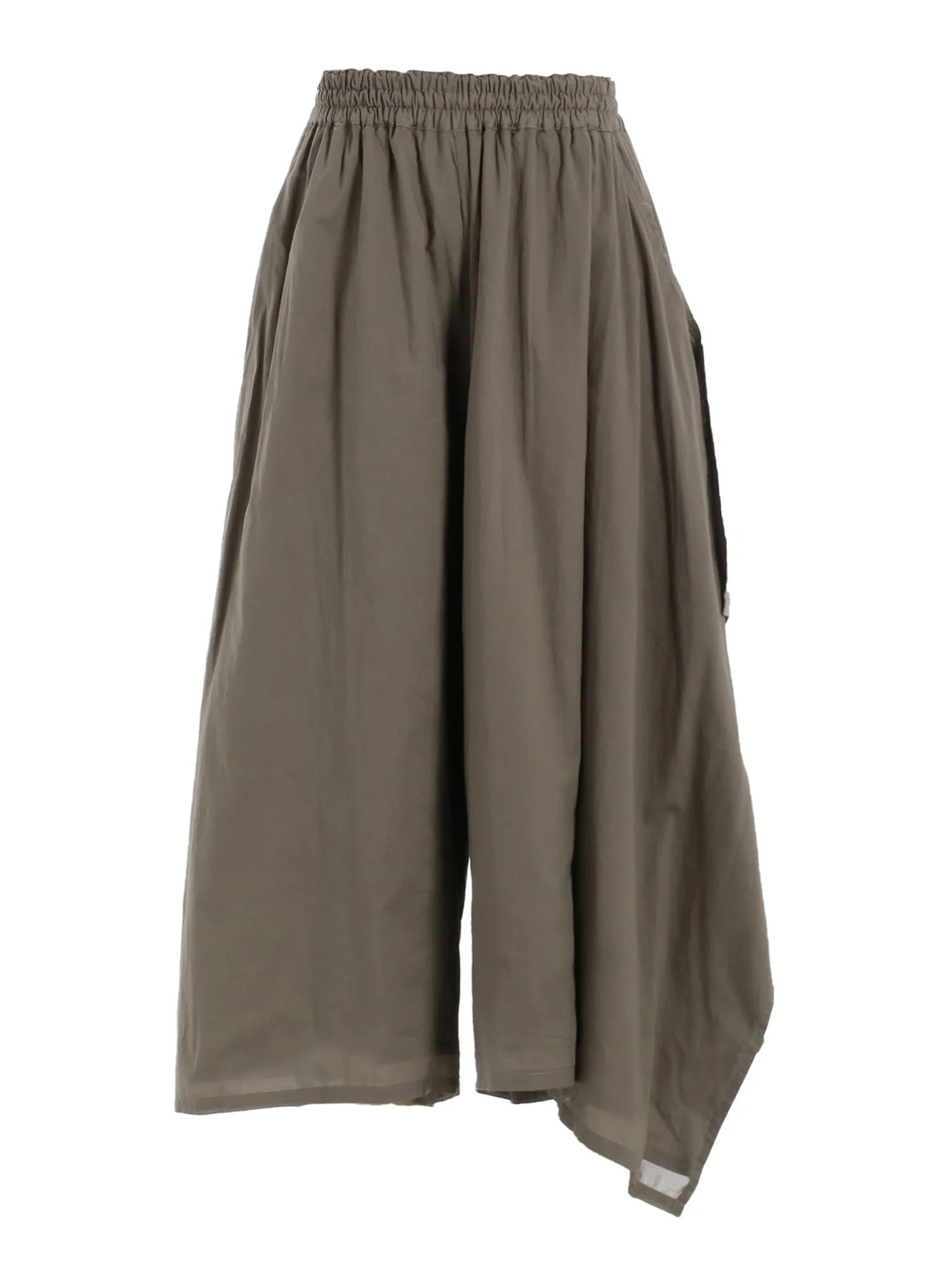 COTTON LAWN GARMENT DYE ELASTIC PANTS