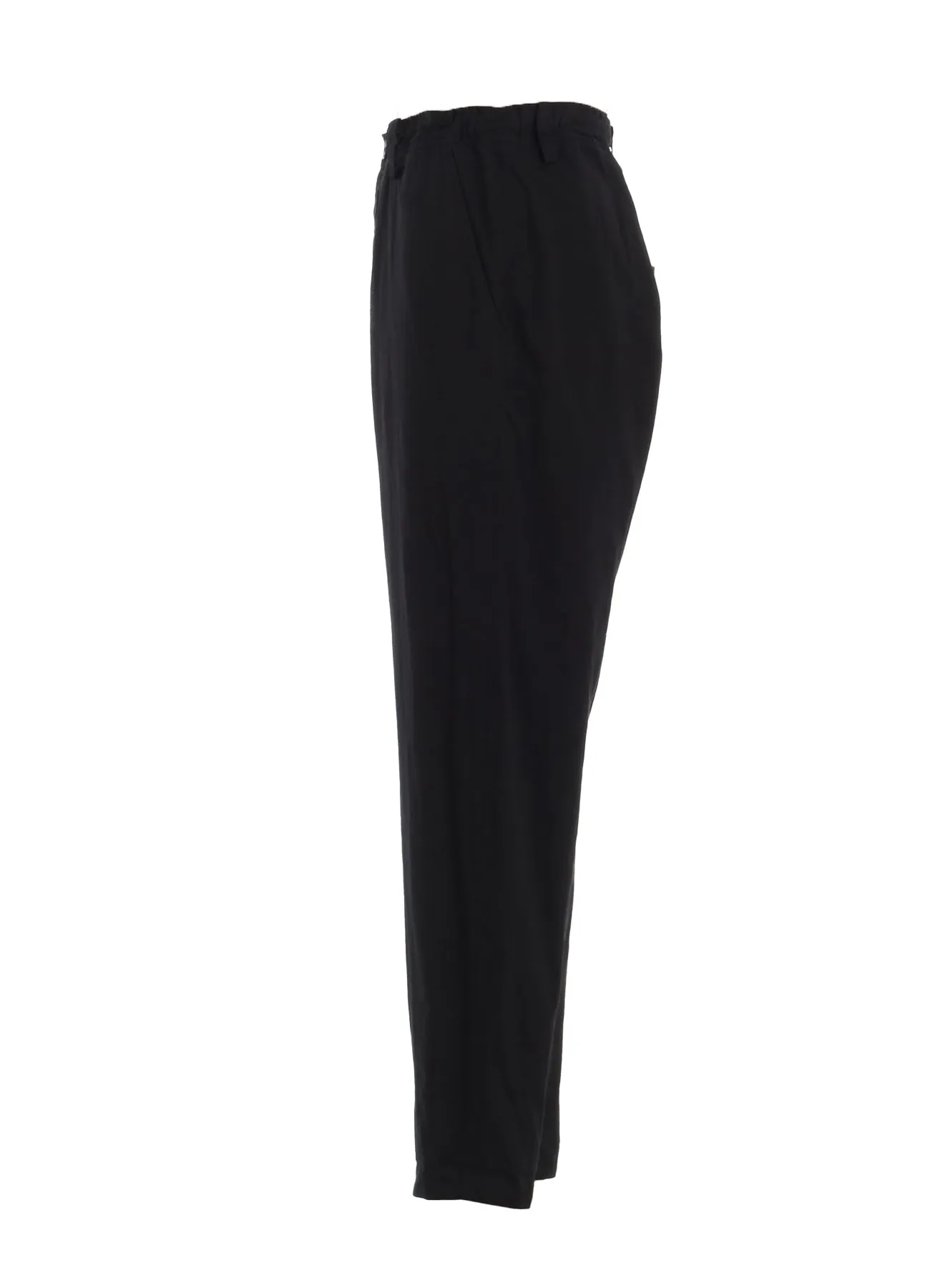 COTTON LAWN GARMENT DYE SLIM PANTS
