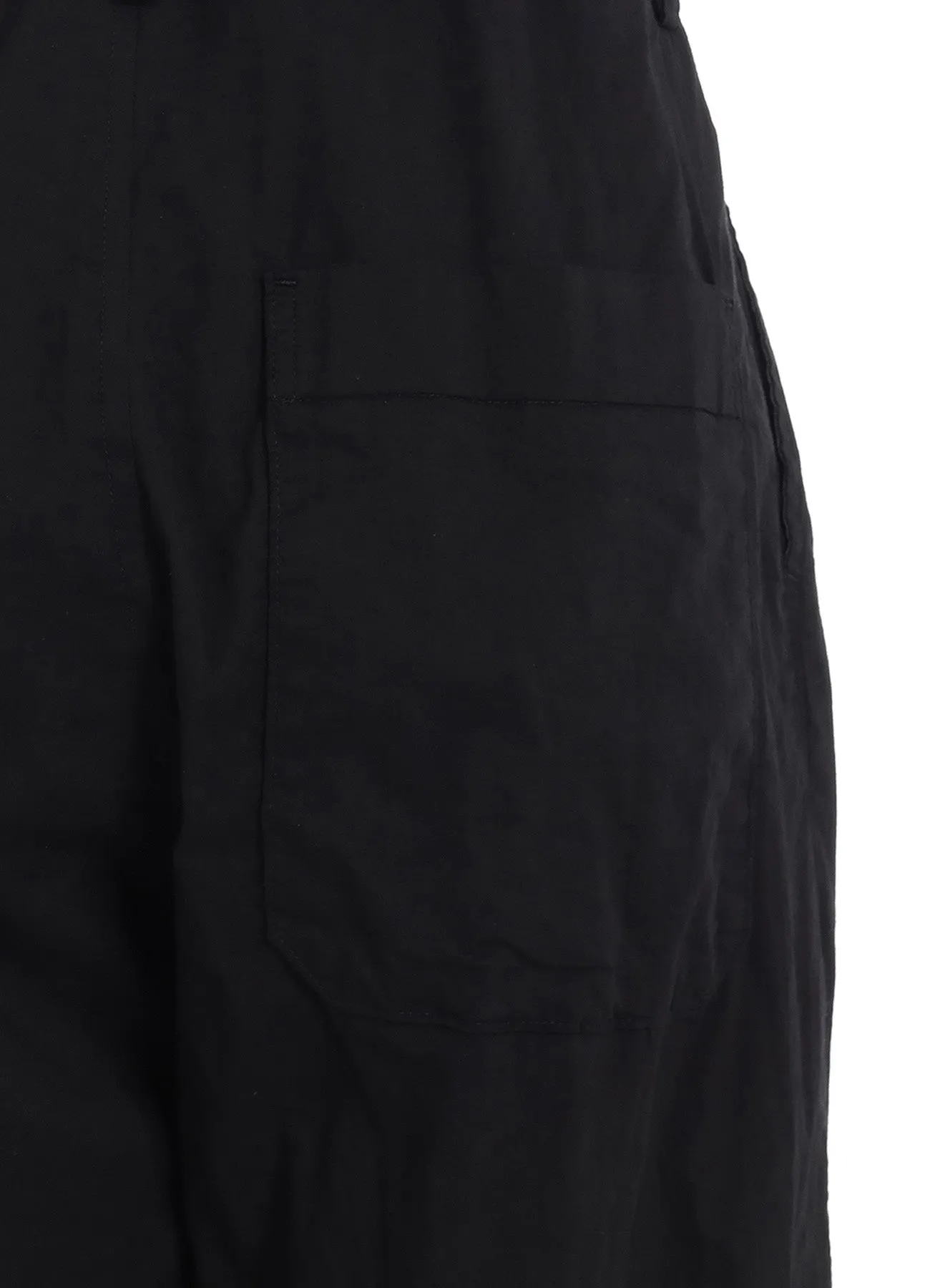 COTTON LAWN GARMENT DYE SLIM PANTS