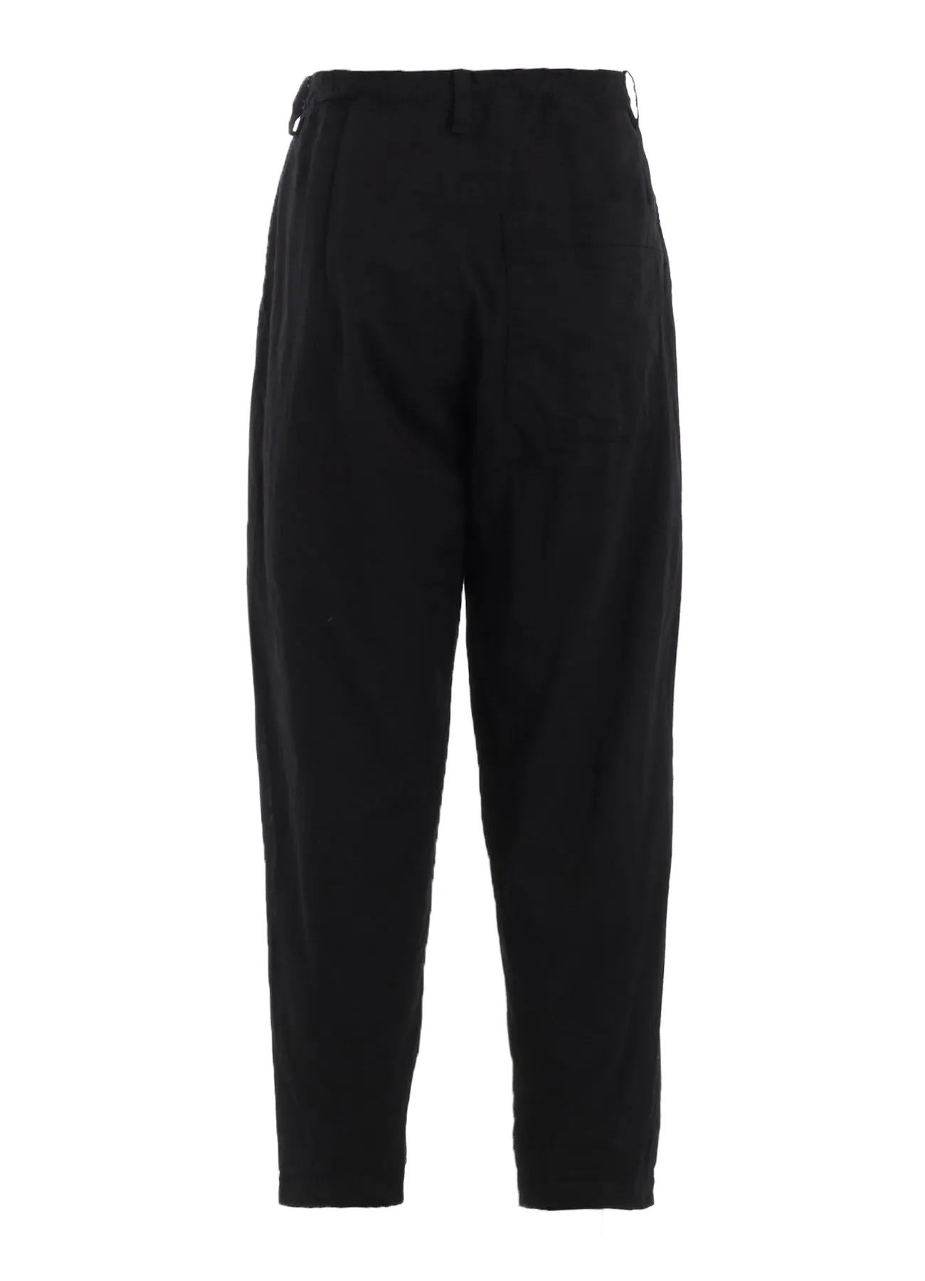 COTTON LAWN GARMENT DYE SLIM PANTS