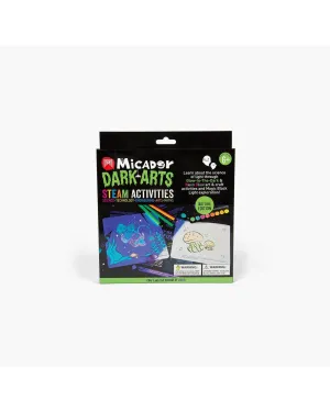 Dark Arts Glow STEAM Activities Nature