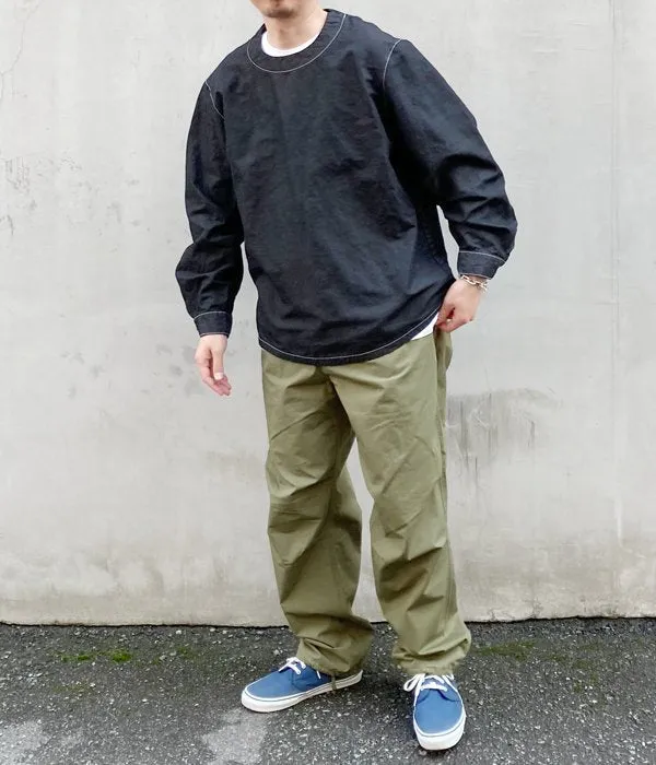 DIGAWEL/GARMENT DYE P/O (BLACK)