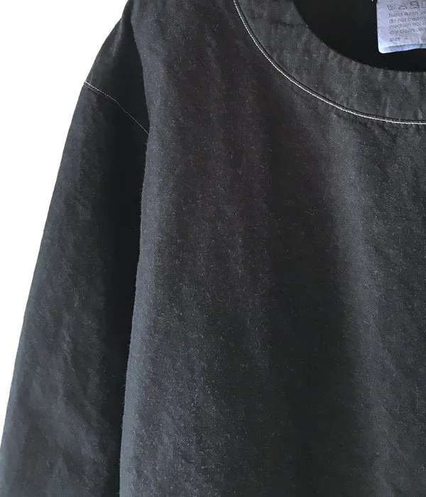 DIGAWEL/GARMENT DYE P/O (BLACK)