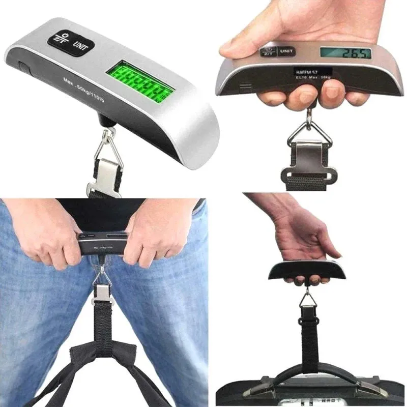 Digital Luggage Scale with Backlit Display