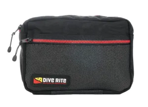 Dive Rite Bellows Horizontal Zip Pocket with Daisy Chain Accessory Pocket