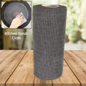 Durable Kitchen Scrub Cloth, Microfiber Cleaning Cloth Roll, Kitchen Wear-Resistant Cloth 2022cm, Multipurpose Cleaning Cloths for Kitchen (1pc)