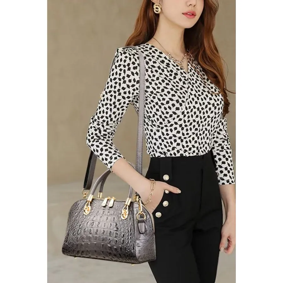 ElegantGator PU Casual Tote: Fashion meets functionality