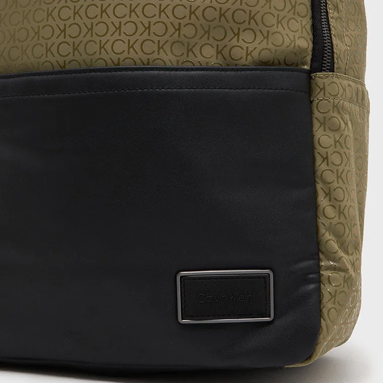 Elevated Textured Backpack - Khaki
