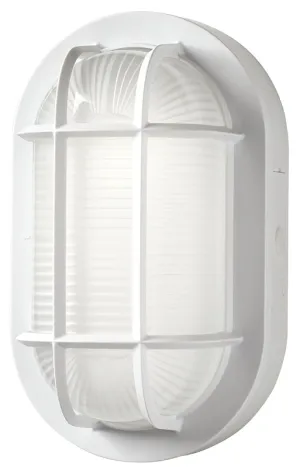 ETI MB Series 504071020 Oval Marine Bulkhead Light, 120/277 V, 6.9 W, LED Lamp, 135.4 to 180 deg Beam, 870 Lumens :EA: QUANTITY: 1