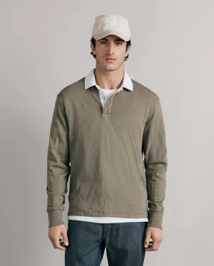 Garment Dye Rugby Polo