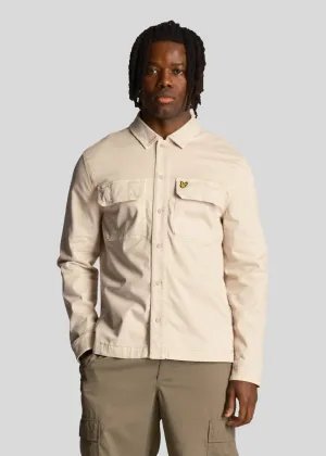 Garment dyed overshirt - cove Garment dyed overshirt - cove