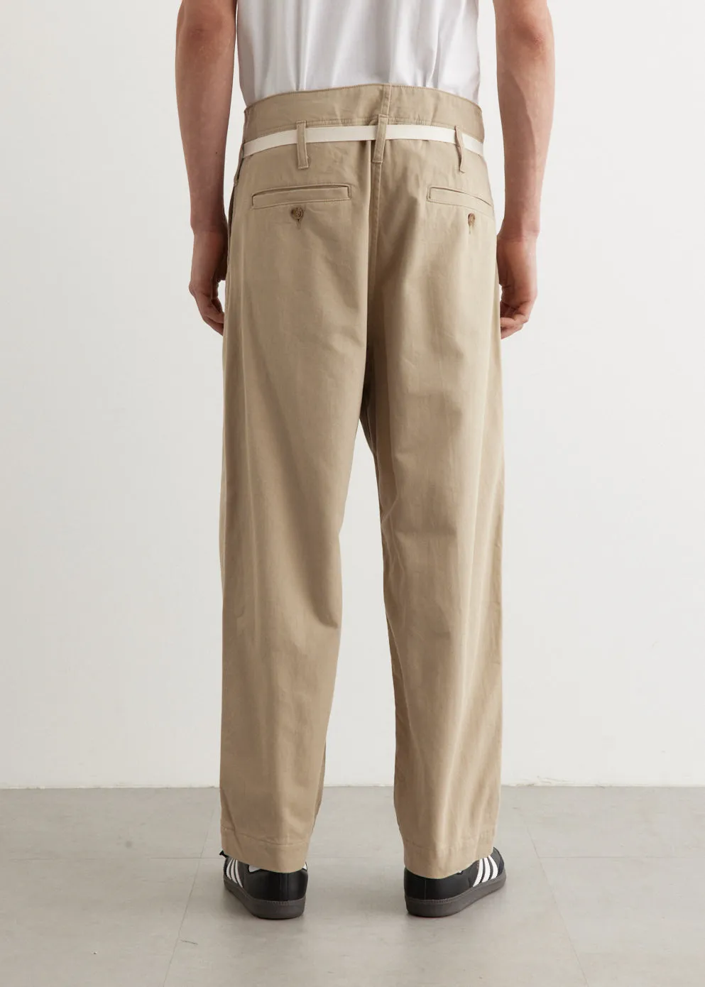 Garment Washed Cotton Chino